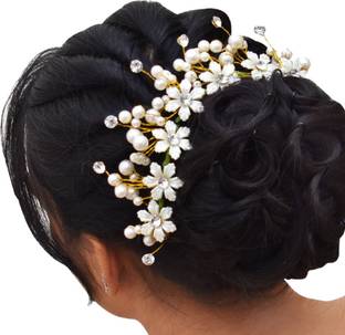 VANITY GLAM WEDDING HAIR ACCESSORIES WOMEN HAIR ACCESSORY ARTIFICIAL FLOWER Hair Chain