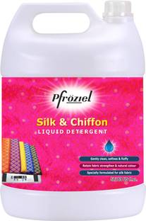 Pfroziel Silk and Chiffon No Soda Formula, Maintain Colour & shine Floral Liquid Detergent