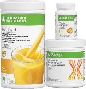 Herbalife Nutrition WEIGHT LOSS COMBO -SHAKE, PROTEIN 200GM & AFRESH Whey Protein