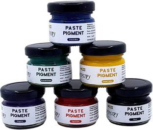 Sodee Artistry Epoxy Resin Pigment - 6 Color Translucent Epoxy Pigment Paste Set For Resin Art Medium