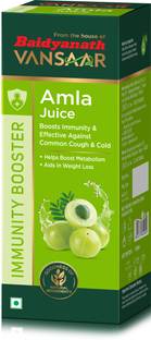 Baidyanath Amla juice 1L | For healthy skin & hair growth | 100% Cold Pressed