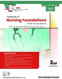 Textbook Of Nursing Foundations For BSc Nursing (Based On New INC)