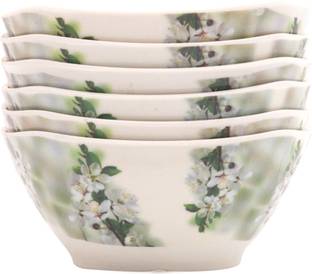 BATANIYA Melamine Serving Bowl Lilly Floral Designer