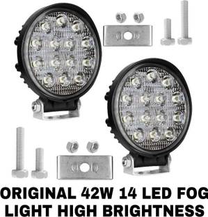 imad LED Fog Light for Universal For Bike, Universal For Car Universal For Bike