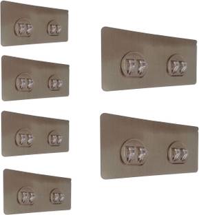 Gabani fashion 1st Choice Unique Strong Magic Adhesive Sticker for Bathroom Self Corner Shelves Hook 2