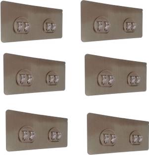 Gabani fashion 1st choice big Magic Adhesive Sticker for Bathroom Self Plastic Wall Shelf