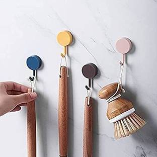 JOTKAPARKASH Colorful Round Hooks Round Hook for Hanging Hook 10