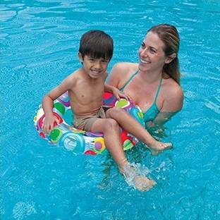 Sanchi Creation Swimming Ring Swim Pool Tube for Kids Swimming Learning Ring for Girls and Boys Swim Floatation Belt