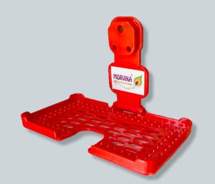 MORVIKA Charging Pad And Strong Body Mobile Holder,Adjustable Cell Phone Stand, Charging Pad