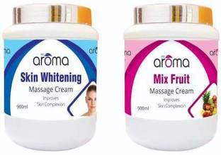 prs aroma Mix Fruit, Skin Whitening Cream | Pack of 2