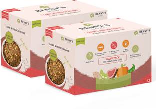 Benny's Bowl Delicious Fresh Dog Food, Lamb and French Beans Recipe, Wet Dog Food Lamb 9 kg (30x0.3 kg) Wet Adult, New Born, Senior, Young Dog Food