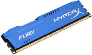 HyperX Fury DDR3 8 GB (Dual Channel) PC (1866MHz CL10 DIMM Desktop Memory (HX318C10F/8))