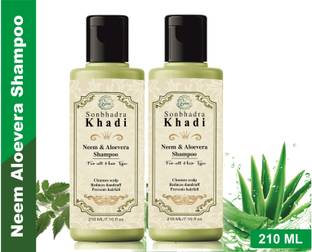 Sonbhadra Khadi Neem & Aloevera Shampoo -Pack of 2