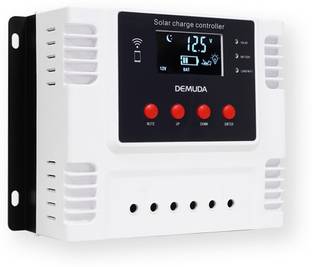 amiciSmart WiFi Solar Charge Controller,20A Lithium Battery Regulator with 5V USB Port PWM Solar Charge Controller