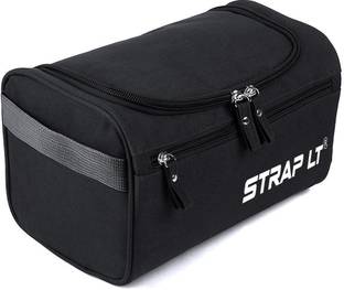 Straplt Hanging Travel Drop Kit Packing Travel Essentials Bathroom Shower Bags with Hook Perfume, Shampoos, Toothpaste, Makeup, Shaving Creams Vanity Box