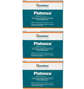 HIMALAYA PLATENZA TABLETS 3X20’S INDIA