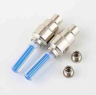 Sacriti Bike bicycle tyre light tyre valve cap Bike Headlight Grill