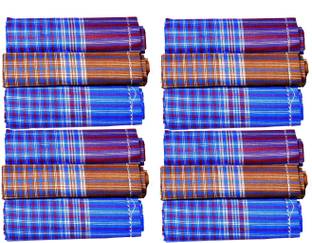 NIFTER Multi Checkered Formal cotton Handkerchief ["Multicolor"] Handkerchief