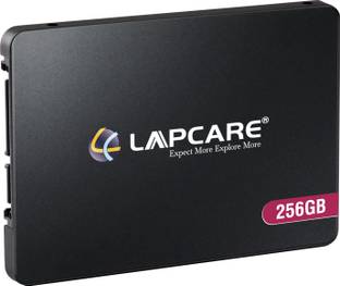 LAPCARE Sata 256 GB All in One PC's, Desktop, Laptop Black SATA Internal Solid State Drive (SSD) (2.5 INCH SATA SSD 256GB for Desktop & Laptop (L0SDAS7503))