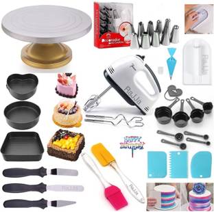 Greenstone cake making materials combo set Multicolor Kitchen Tool Set Kitchen Tool Set