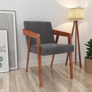 Parth designs Solid Wood Living Room Chair