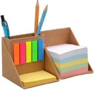 CAPSTONE 2 Compartments PAPER wooden desk organizer