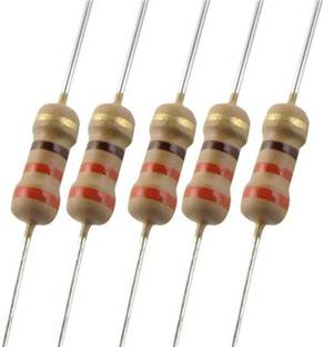gobagee 330 ohm 1/4w 5% resistor, Set of 20 resistance Carbon Film Resistor Fixed Resistor