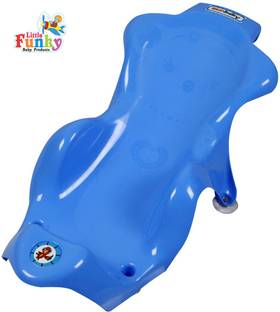 Little Funky Baby Anti Slip BathSling for Bathing,Baby Shower,Bubble Bath-Combo
