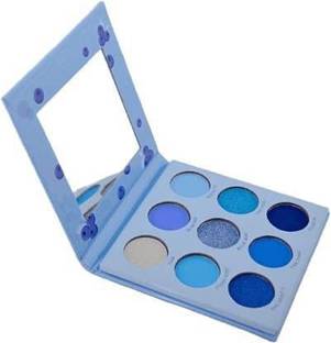 s.f.r color Blueberry Pigment 9 Colors Palette ( Glitter, Shimmer, Matte) 9 g