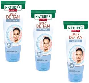 Nature's Essence Daily De-Tan , 3x65ml Face Wash