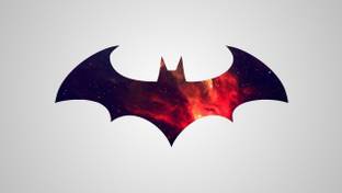 Batman Logo DC Batman Symbol Batman Logo POSTER PRINT ON 36X24 INCHES Photographic Paper