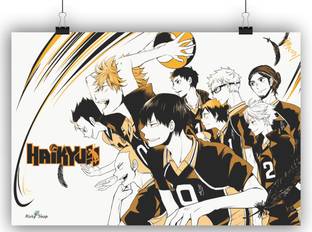 Haikyuuu Hinata Shouyou 105 Paper Print
