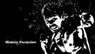 Manny Pacquiao Boxer Widescreen Wallpaper POSTER Print Poster on 13x19 Inches Paper Print