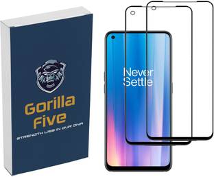 GORILLA FIVE Edge To Edge Tempered Glass for OnePlus Nord CE2 5G, OnePlus Nord CE 2