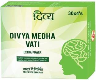 DIVYA PHARMACY Medha Vati Extra Power - (Pack 1 ) (120)