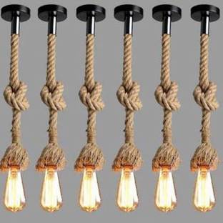 XOZTI MOONLIGHT E27 HANGING ROPE LIGHT WITH BULB Table Lamp