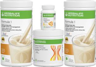 Herbalife Nutrition COMBO BANANA SHAKE 2, PROTEIN 200GM AND AFRESH LEMON FLAVOR