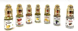 INDRA SUGANDH BHANDAR Fruity Combo Lemon Strawberry Mango Pineapple Orange Black Current Apple Sweet Floral Attar