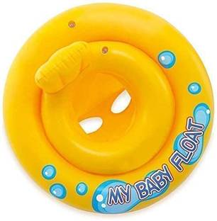 Gyanvi Inflatable Baby Float Ring Swimming Pool Toys Tube Raft for Babies Inflatable Swimming Safety Tube