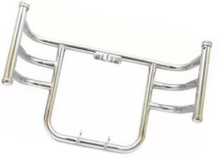 WHEETOYKART Front Airfly Full Chrome Leg Guard for Bullet Enfield Classic 350/500 Bike Crash Guard