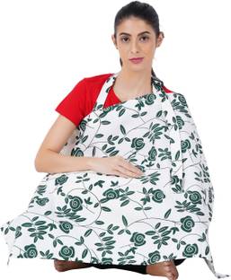 BABYFLYi Green Rose Nursing Feeding Cloak