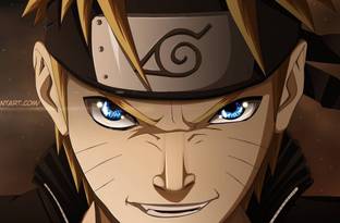 Naruto uzumaki ON GOOD QUALITY HD QUALITY WALLPAPER POSTER Fine Art Print
