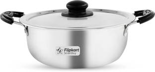 Flipkart SmartBuy Classic Kadhai 22 cm diameter with Lid 1.9 L capacity