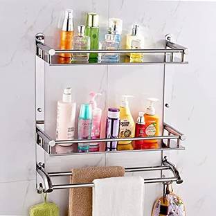 QUXOZO 14.5 inch 3 Bar Towel Rod