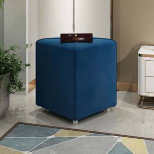 WoodenTwist Wooden Cuboid Shape Stool Stool