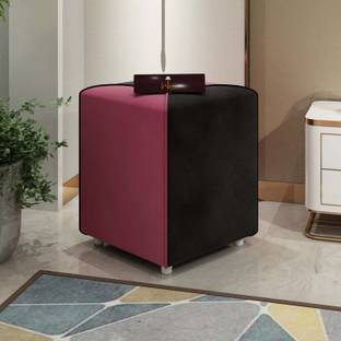 WoodenTwist Wooden Cuboid Shape Stool Stool