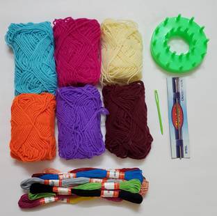 ShopTalk High quality woolen ball with flower maker 025