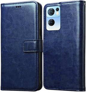 Casotec Flip Cover for Oppo Reno7 5G