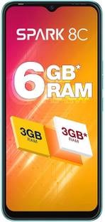 Tecno Spark 8C (Turquoise Cyan, 64 GB)