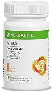 HERBALIFE Afresh Energy Drink Mix (Peach 50G) Energy Bars
